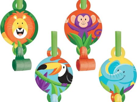 Jungle Safari Blowouts - 8 Pkt Online now