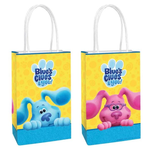 Blue s Clues Paper Party Bags - 8 Pkt Online now