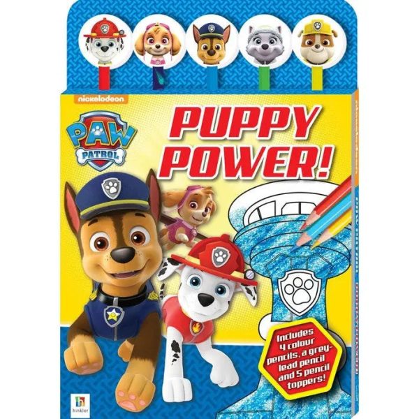 Paw Patrol Puppy Power Activity Set with 5 Pencils For Cheap