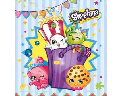 Shopkins Loot Bags - 8 Pkt Cheap