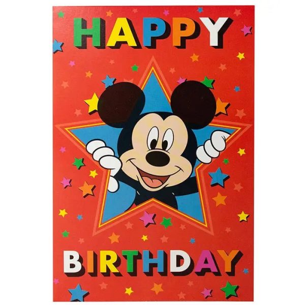 Mickey Mouse Birthday Card Sale