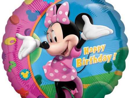 Minnie Mouse Happy Birthday Foil Balloon Online Sale