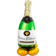 Bubbly Wine Bottle AirLoonz Air-Fill Balloon Online Hot Sale