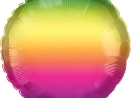 Vibrant Ombre Foil Balloon Discount