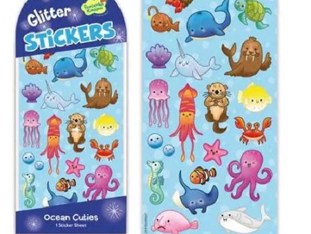 Peaceable Kingdom - Ocean Cuties Stickers For Discount