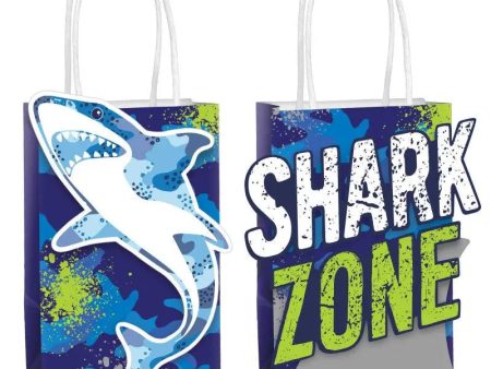 Shark Birthday Create Your Own Treat Bag Kit - 8 Pkt Online Hot Sale