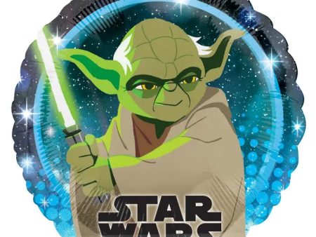 Star Wars Galaxy Yoda Foil Balloon Online