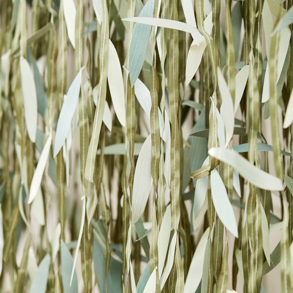 Ginger Ray Botanical Leaf Ribbon Backdrop Online Sale