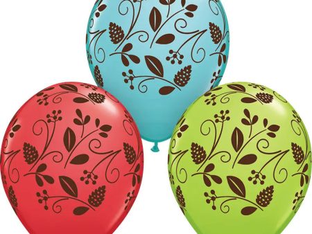 Woodland Forest Balloons - 6 Pkt - CLEARANCE on Sale