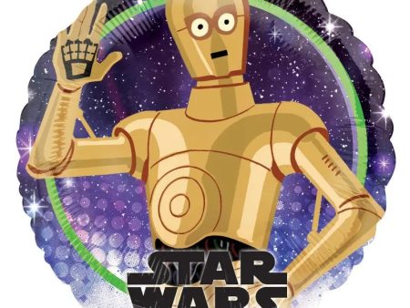 Star Wars Galaxy C3PO Foil Balloon Online Sale