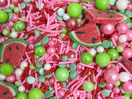 Watermelon Sugar Sprinkle Medley 125g on Sale