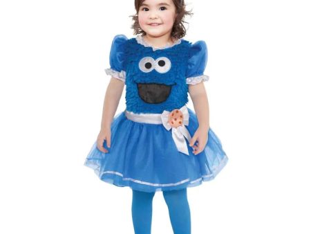 Girls Cookie Monster Costume on Sale