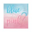 The Big Reveal Blue or Pink Napkins - Lunch 16 Pkt Online Sale