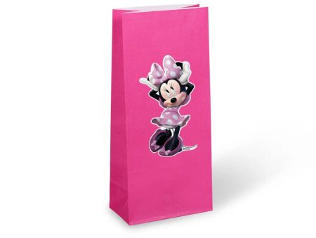 Minnie Mouse Paper Party Bag - Pink Online