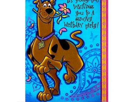 Scooby Doo Invitations - 8 Pkt For Sale