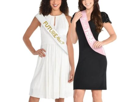 Bachelorette Sash Set Hot on Sale