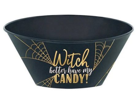 Witch Candy Serving Bowl Hot on Sale