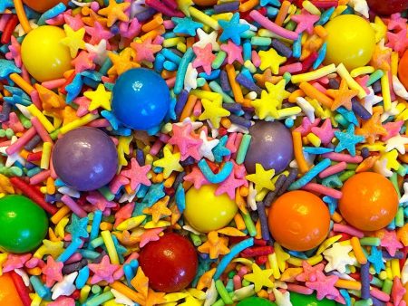 Rainbow Bubblegum Pop Sprinkle Medley 125g Sale