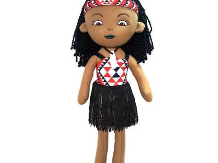 Kapa Haka Girl Soft Doll on Sale