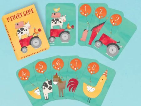 Barnyard Birthday Memory Game Playing Cards For Cheap