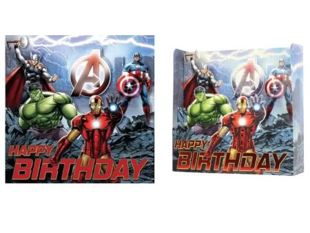 Avengers Birthday Card - Paper Pop up Card For Cheap