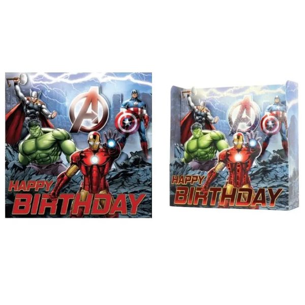 Avengers Birthday Card - Paper Pop up Card For Cheap