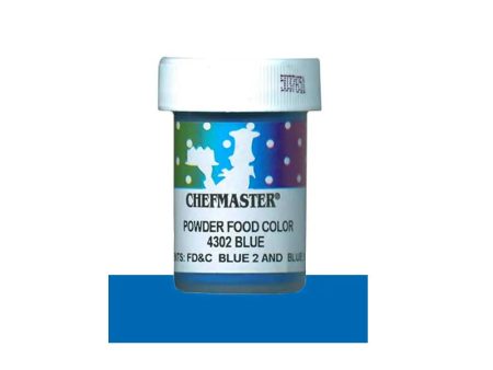 Chefmaster Blue Powder Food Colour - 3g Online Sale