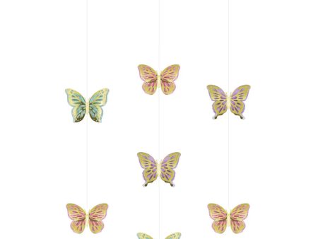 Butterfly Shimmer Hanging String Decorations Online Sale