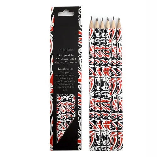 Māori Design Pencils - Pack of 6 For Cheap