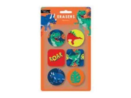 Roar Dinosaur Eraser Set Cheap