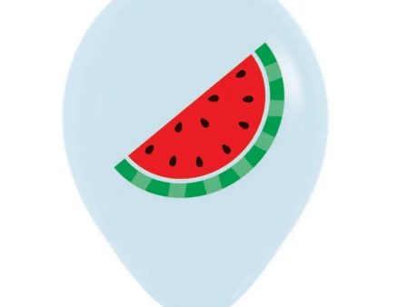 Watermelon Balloons - Pack of 12 For Cheap