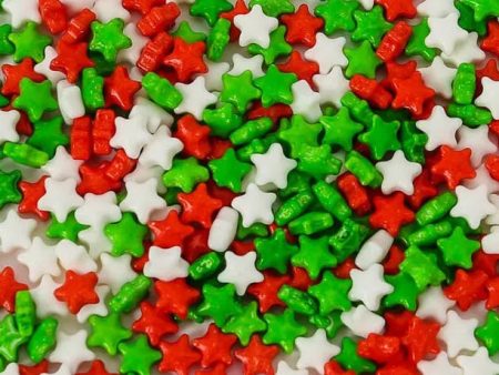 Christmas Star Sprinkle Mix 70g Online now