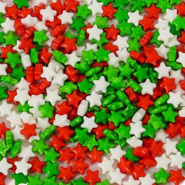 Christmas Star Sprinkle Mix 70g Online now