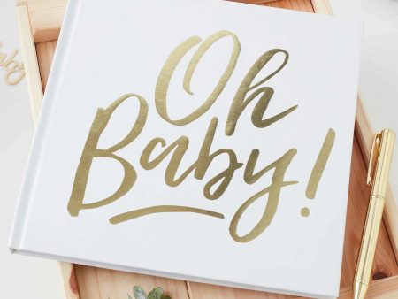 Ginger Ray Oh Baby! Guest Book Online Hot Sale