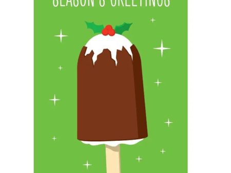 Ice Cream Season s Greetings Christmas Card Cheap