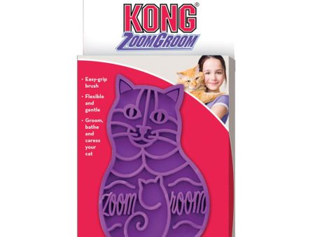 Kong Zoomgroom Cat Brush Supply