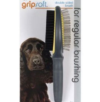 Jw Gripsoft Double Sided Brush For Dog For Sale