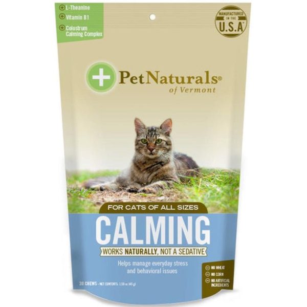 10% OFF: Pet Naturals of Vermont Calming For CATS 30 Chews Online Sale