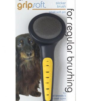 Jw Gripsoft Slicker Brush Soft Pin For Dog - Small For Cheap