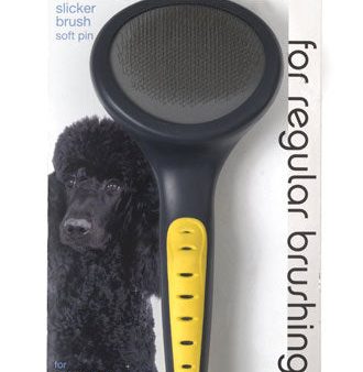 JW Gripsoft Slicker Brush Soft Pin For Dog Online