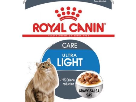 $9 OFF: Royal Canin Ultra Light Adult Pouch Cat Food 85g x12 Sale