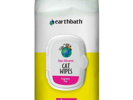 20% OFF: Earthbath Hypo-Allergenic Cat Wipes 100pc Sale