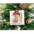 My First Christmas  Holiday Photo Ornament Hot on Sale