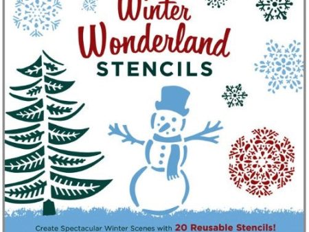 Winter Wonderland Stencil Set Supply