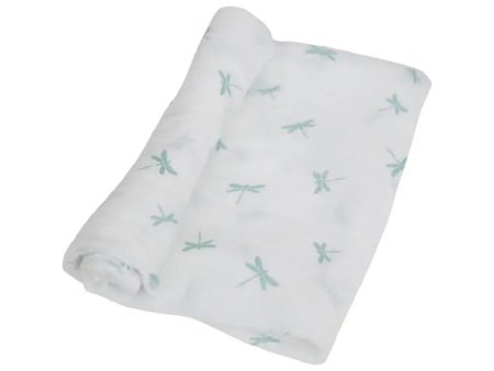 Oh So Soft Muslin Swaddle - Dragonfly Online now