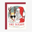 You Sleigh Holiday Card Fashion