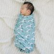 Oh So Soft Muslin Swaddle - Crane Cheap