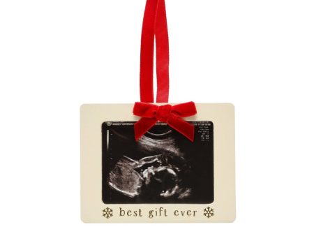 Best Gift Ever Baby Sonogram Christmas Ornament Hot on Sale