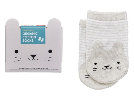 Organic Cotton Bunny Baby Socks Online now