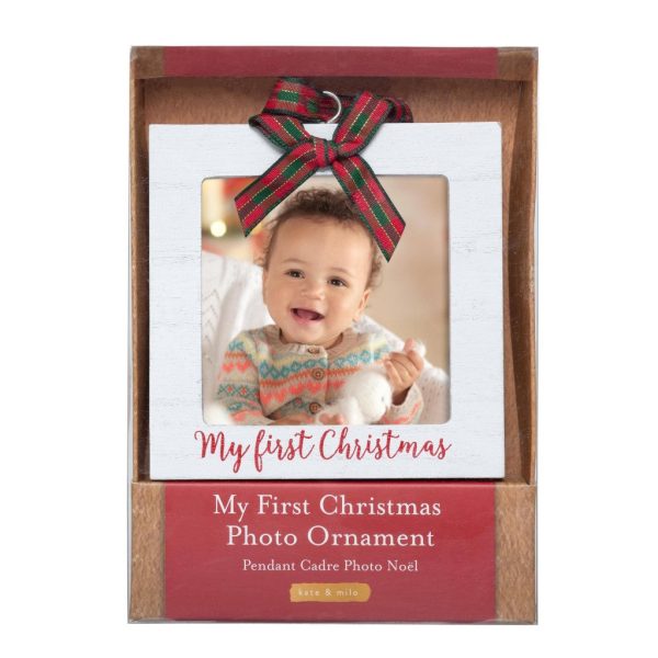 My First Christmas  Holiday Photo Ornament Hot on Sale